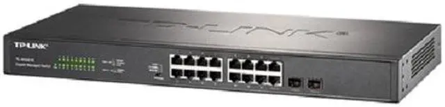 Alt view image 4 of 10 - TL-SG2218 JetStream 16-Port Gigabit Smart Switch with 2 SFP Slots
