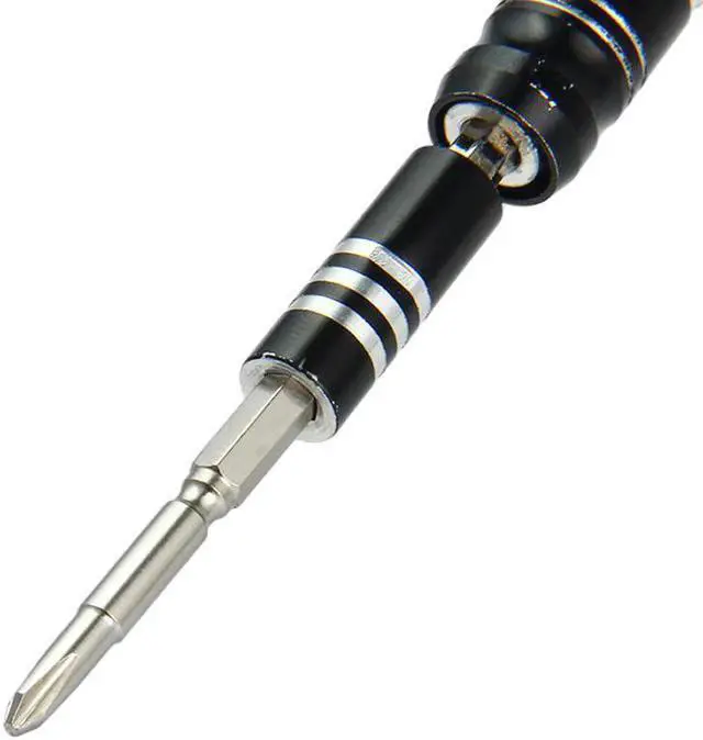 Alt view image 4 of 7 - JAKEMY JM-8142 30 in 1 Aviation Aluminum Interchangeable Screwdriver Set