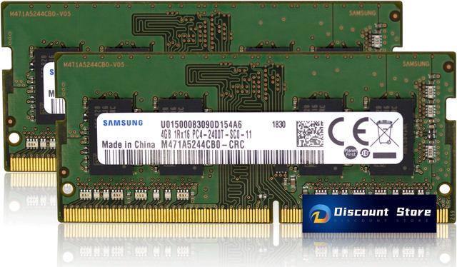 8GB(2X4GB) Samsung M471A5244CB0-CRC 1RX16 DDR4 PC4-2400T SO-DIMM