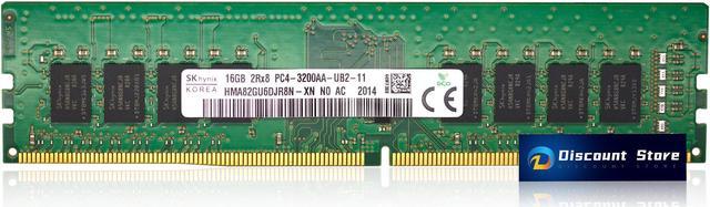 SK Hynix HMA82GU6DJR8N-XN 16GB DDR4 3200 2Rx8 PC4-3200AA 288