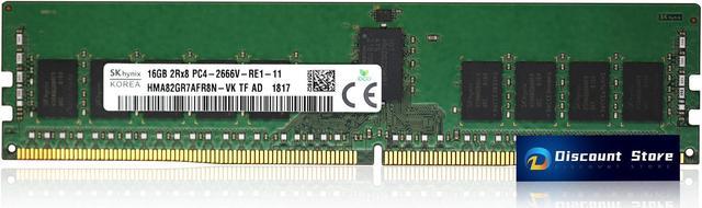 SK Hynix 16GB 2Rx8 PC4-2666V DDR4-21300 ECC Server Ram Memory REG