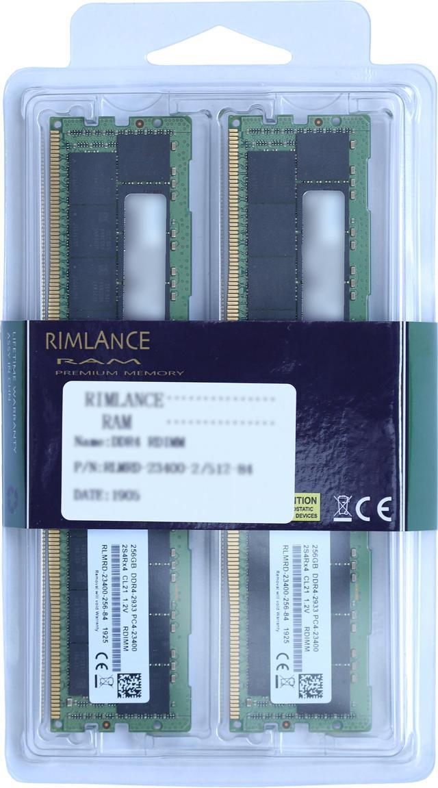 256GB キット (8 x 32GB) DDR4-2933 PC4-23400 ECC レジスタードメモリ