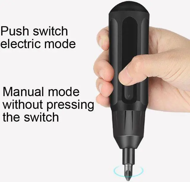 Alt view image 2 of 7 - 3.6V Electric Screwdriver Manual Automatic Integrated Multi-Function Charging Screwdriver Set, Classification: Aluminum Box Package