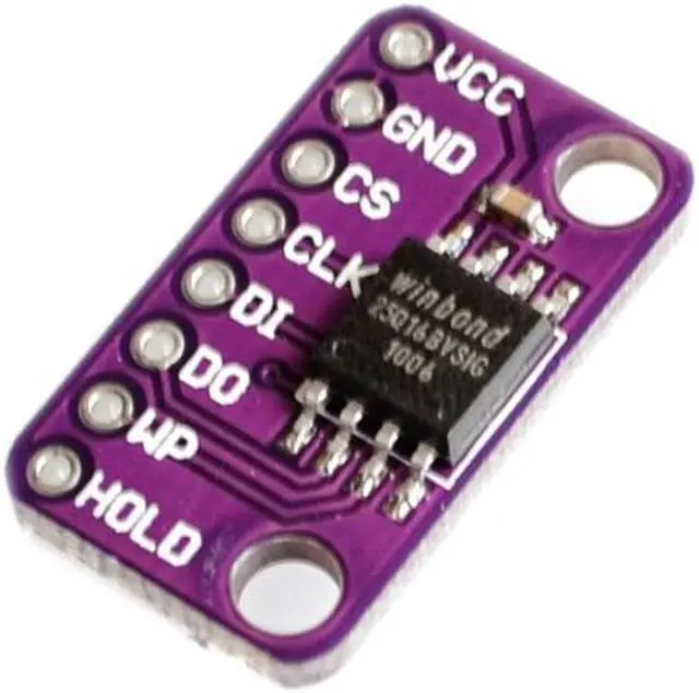 Alt view image 2 of 3 - CJMCU-2516 2516 memory module, W25Q16BVSIG serial SPI flash memory, 16M-BIT