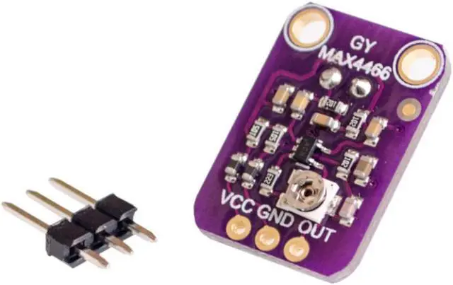 Alt view image 2 of 2 - GY-MAX4466 electret microphone amplifier MAX4466 adjustable amplifier module