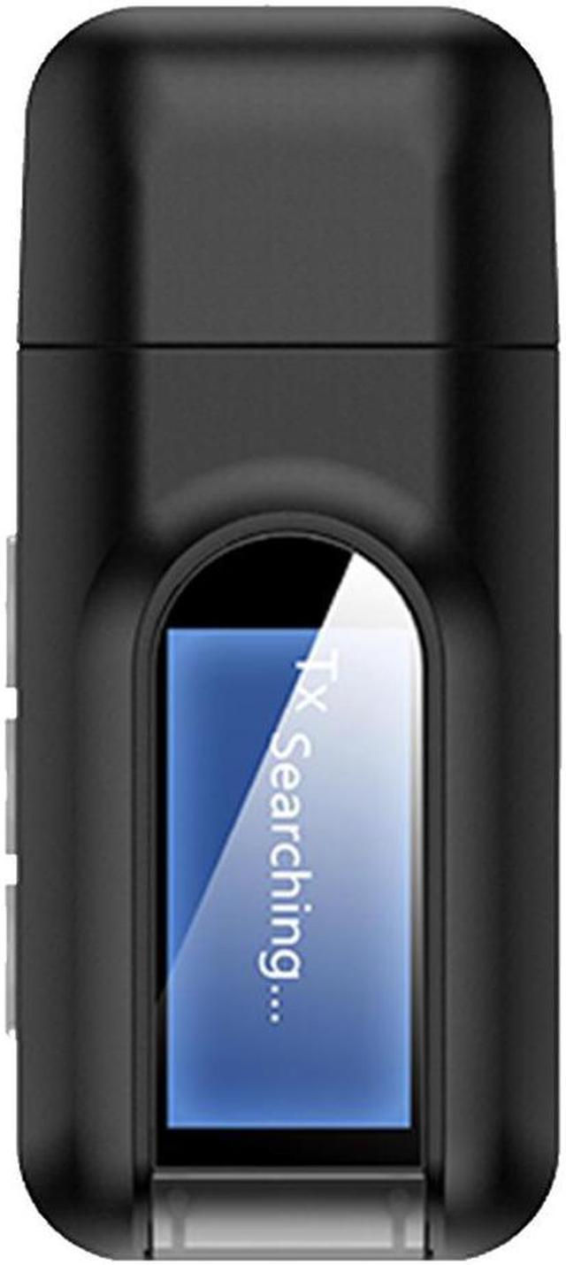 Adaptador Bluetooth USB 5.0, Adaptador de audio Bluetooth 2 en 1 USB TV  Computadora Coche Receptor y transmisor Bluetooth 5.0
