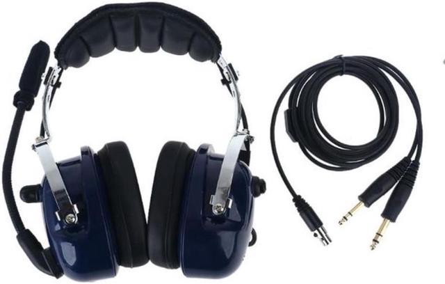 Dual plug aviation discount headset