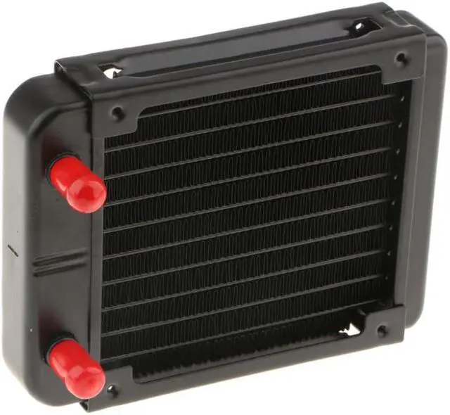 Alt view image 2 of 4 - 120mm 10 Pipe High Performance Radiator Water Cooling Computer Aluminum