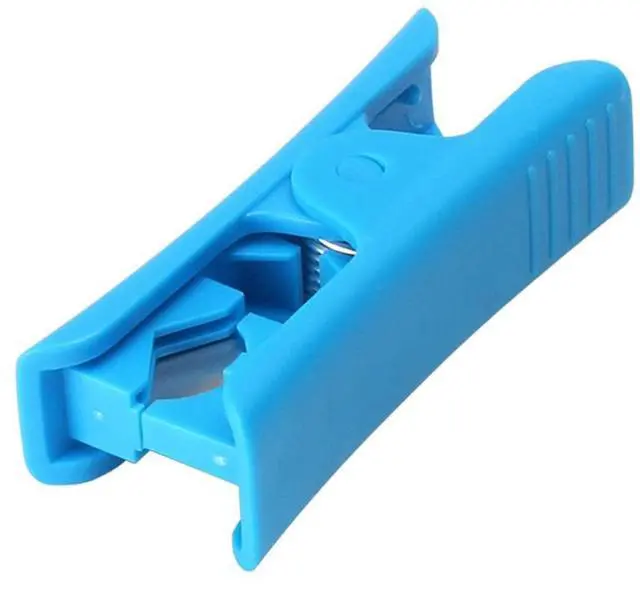 Alt view image 5 of 5 - Tubo de plástico PU de nailon y PVC, cortador de manguera para cortar, herramienta neumática de 12mm