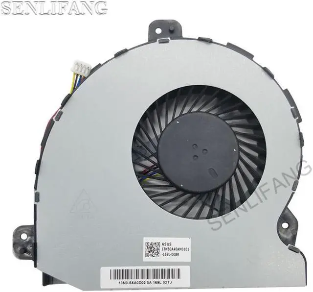 Main image of Ventilador de refrigeración para ordenador portátil, Enfriador de CPU para ASUS ROG GL752VW 13NB0A40AM0101 NS85B04-15F16