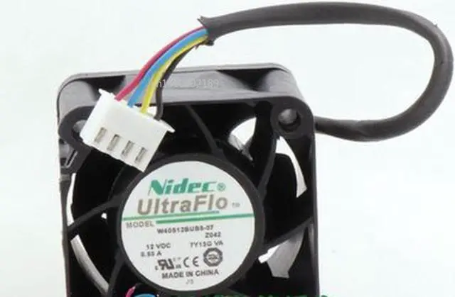 Main image of Ventilador de refrigeración 4P para 4028, 4CM, 12V, W40S12BUB5-07, doble Bola de viento alto