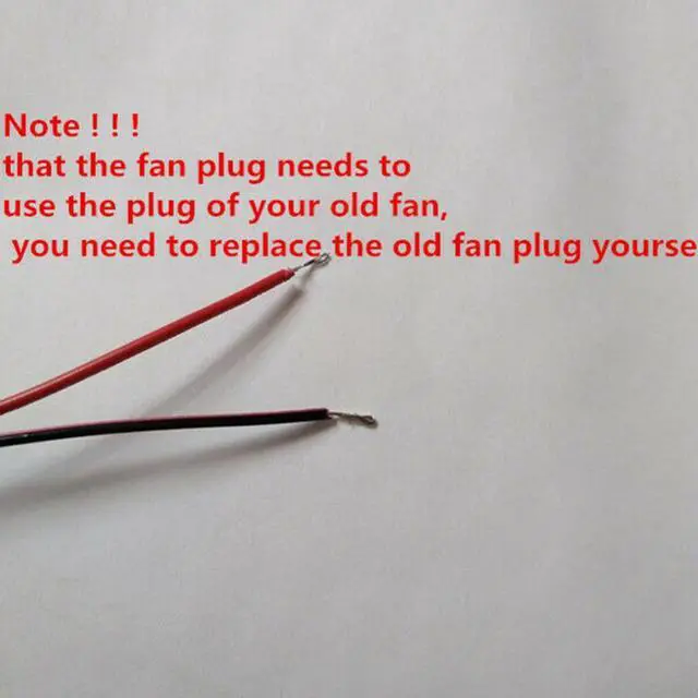 Alt view image 2 of 3 - F-8015H12B 80*15mm Fan for Ecotech Radion XR30W Pro Advanced LED Lighting System