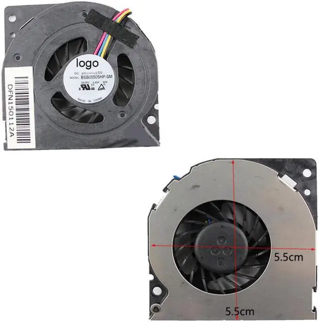Alt view image 3 of 3 - Cooler for GIGABYTE BRIX PC Mini Computer Cooling Fan GB-BSi3H-6100 4pin