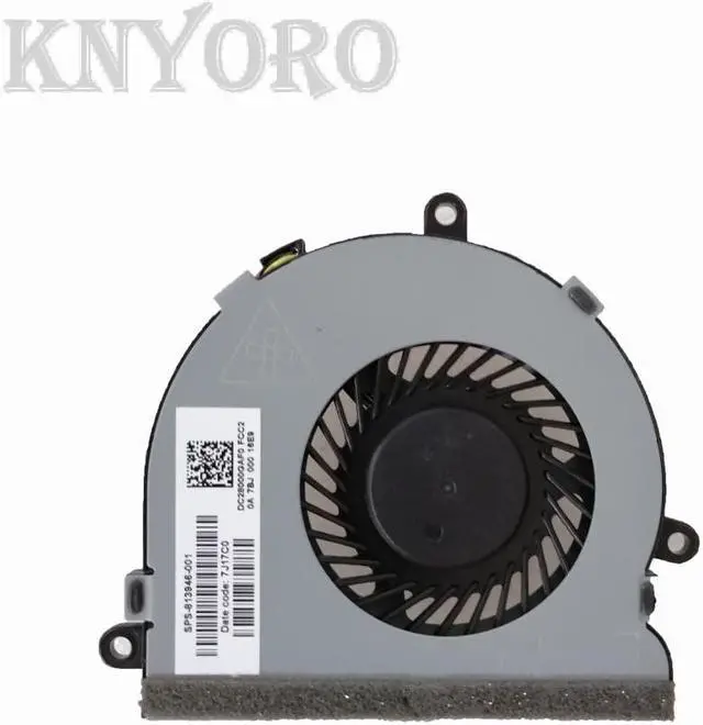 Alt view image 2 of 3 - For HP 15-AC 15-AF 250 G4 255 G4 15-AY 15-BA Laptop CPU Cooling Fan 813946-001