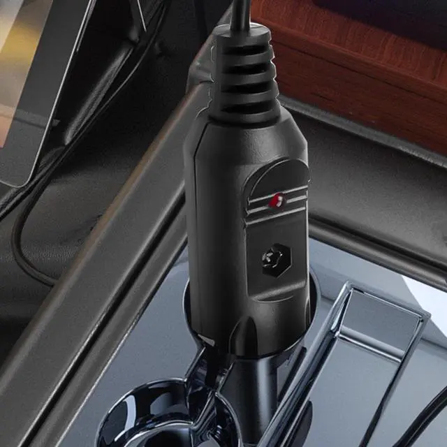 Alt view image 3 of 5 - Encendedor de coche ranura para Cable de cargador para UV-5R UV-5RE 5RA Walkie Talkie de carga Base 12V DC de potencia de carga para la Radio de