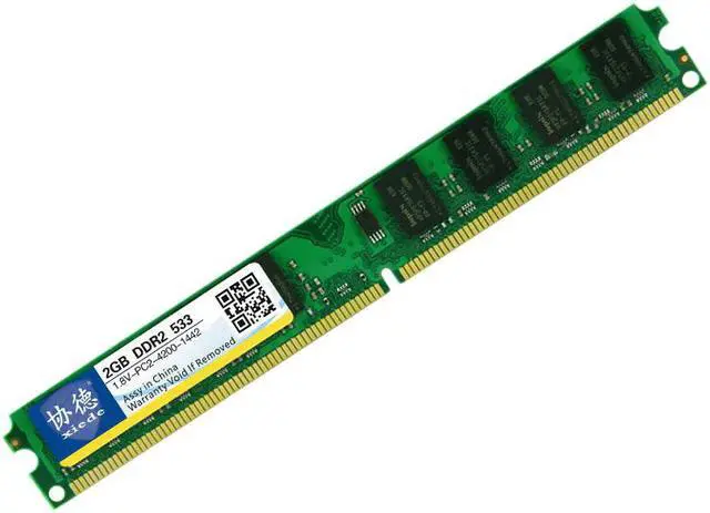 Alt view image 2 of 5 - Xiede Desktop Computer Memory Ram Module Ddr2 533 Pc2-4200 240Pin Dimm 53hz For /Amd