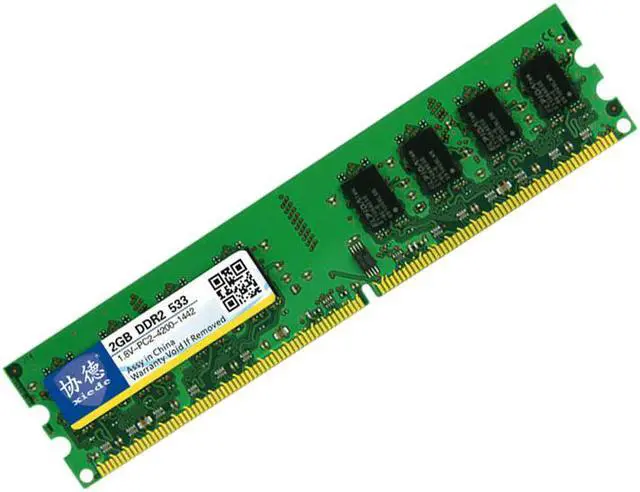 Alt view image 4 of 5 - Xiede Desktop Computer Memory Ram Module Ddr2 533 Pc2-4200 240Pin Dimm 53hz For /Amd