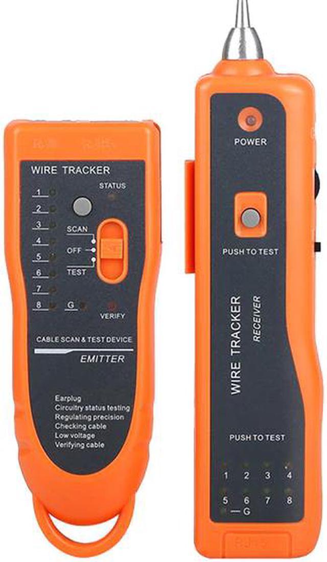 Network Cable Tester Ethernet Cable Tester RJ45 Cable Tester LAN Phone Line  Test 