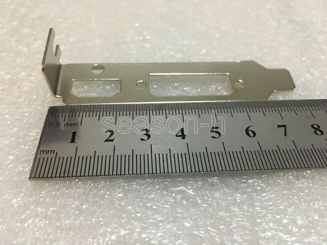 Main image of Low Profile Bracket for NVIDIA AMD ATI Video Graphics Card DVI+HDMI Port