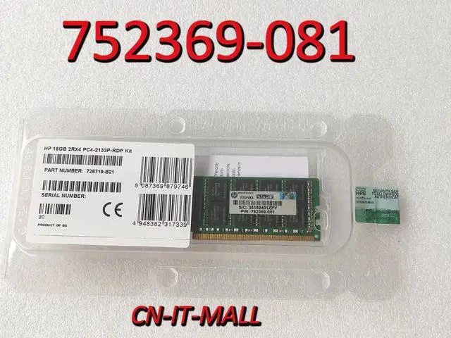 Main image of 752369-081 774172-001 726719-B21 16G 2133 REG  RAM