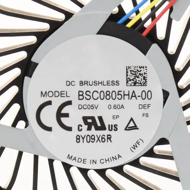 Alt view image 3 of 3 - For Intel NUC8i7BEH M.2+SATA3 Dual Hard Disk Microcomputer Mainframe Cooling Fan 4pin