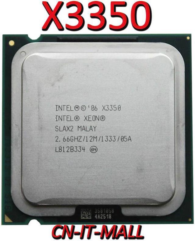 Intel Xeon FOr X3350 2.66GHz/12MB/1333MHz slot LGA 775