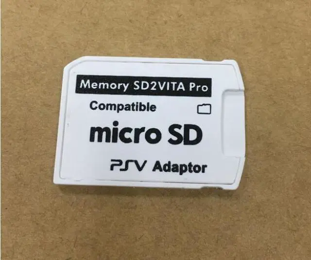 Alt view image 2 of 2 - est Version 5.0 SD2Vita For PS Vita Memory Card for PSVita Game Card 1000/2000 PSV Adapter 3.60 System 256GB Micro SD card