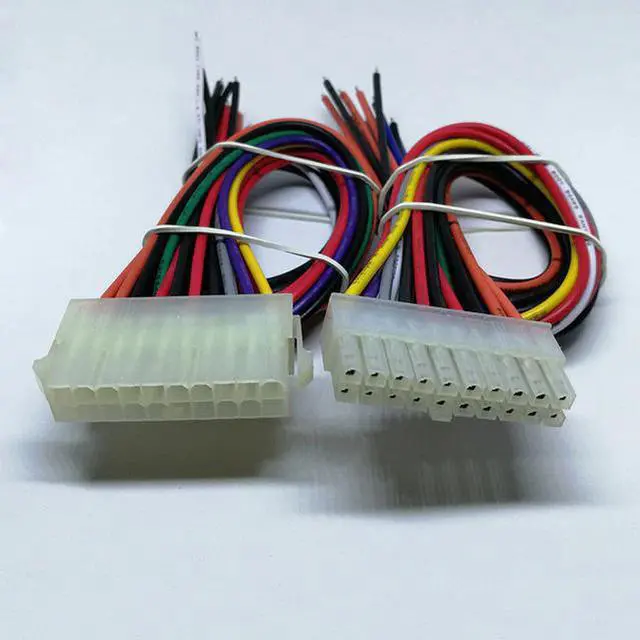 Main image of Motherboard 557-20p Single head power cord 1007*20 CPU power supply 2*10 pin power cord