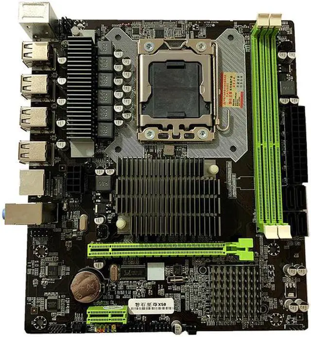 Main image of Motherboard X58 1366 needle Desktop board Gigabit Ethernet Supports desktop memory Or REG ECC memory