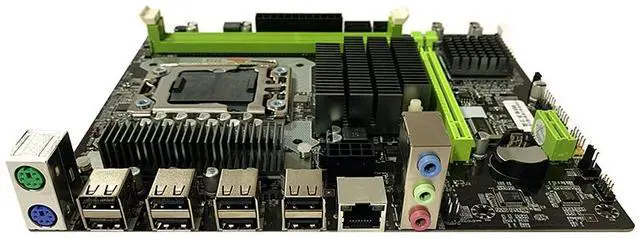 Alt view image 3 of 3 - Motherboard X58 1366 needle Desktop board Gigabit Ethernet Supports desktop memory Or REG ECC memory