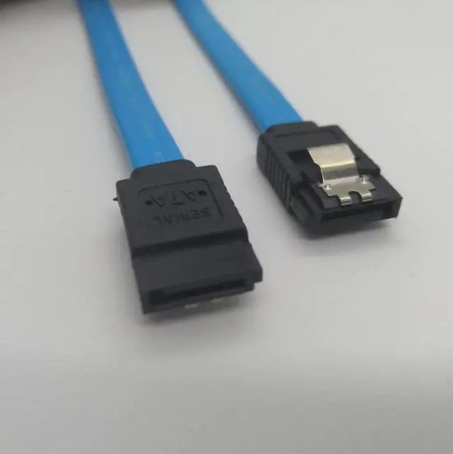 Alt view image 2 of 4 - 48CM High speed SATA3.0 cable 6GB/S 7 pin Port motherboard extension cord Hard Disk Drive Data Serial ATA Straight Cable