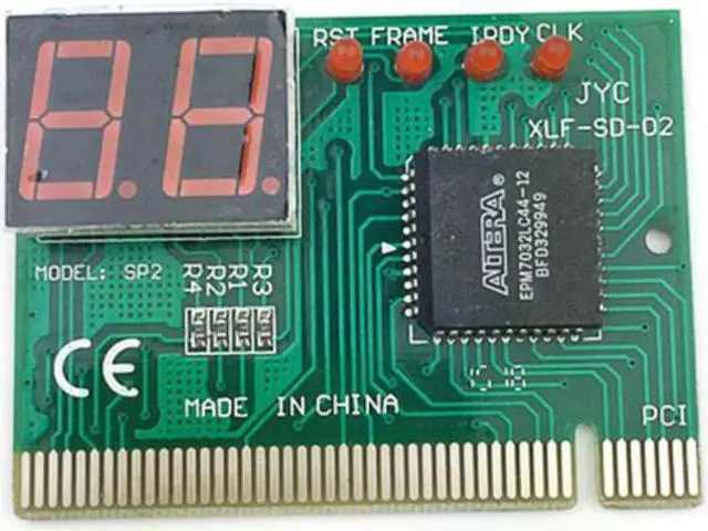 Main image of 2 Digit LCD Display PC computer analyzer motherboard PCI diagnostic card computer post tester for desktop pc