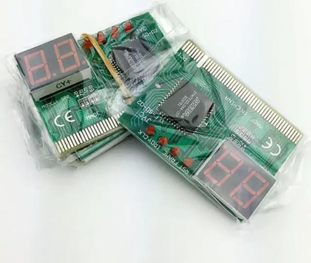 Alt view image 3 of 4 - 2 Digit LCD Display PC computer analyzer motherboard PCI diagnostic card computer post tester for desktop pc