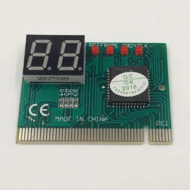 Alt view image 5 of 5 - 2 Digit LCD Display PC computer analyzer motherboard PCI diagnostic card computer post tester for desktop pc