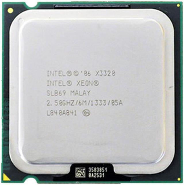 Pulled Xeon X3320 CPU 2.5GHz 6M 4 Core 4 Threads LGA775