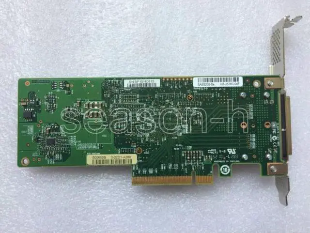 Alt view image 2 of 3 - LSI 9205-8E H3-25360-04H  8-PORT 6GB SAS SATA PCI-E HOST BUS ADAPTER CARD