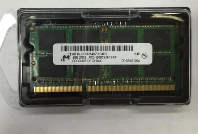 Main image of For  4G 1333 PC3-10600S 1.5V notebook memory bar MT16JSF51264HZ-1G4D1