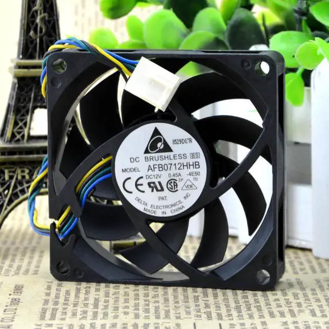 Main image of Delta Afb0712hhb 0.45a AMD CPU Radiator 7015 4-Pin PWM Ball Fan