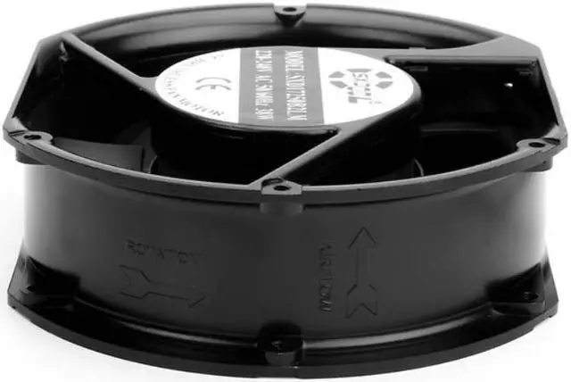 Alt view image 4 of 4 - 1pcs industrial cooling fan 17cm 170mm Fan AC 220V 240V Dual Ball 38W 17251 Industrial Case Cooling Fan Fans