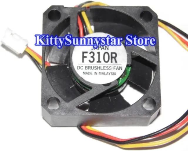 Alt view image 3 of 4 - 30x30x10mm F310R F05MB-01 5V 3Wires 3Pin 3CM Cooling Fan
