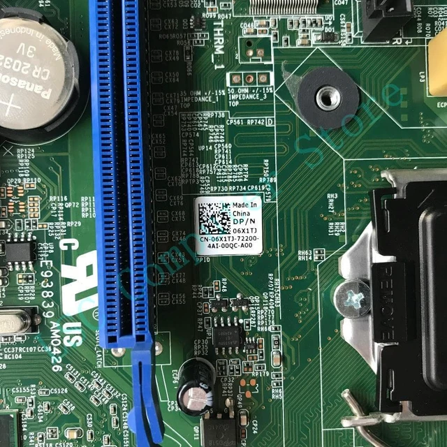 Alt view image 3 of 6 - LSC Para DELL Optiplex 7020 9020 MT Desktop Motherboard CN-06X1TJ 6X1TJ N4YC8 PC5F7 48DY8 LGA1150 100% Testado