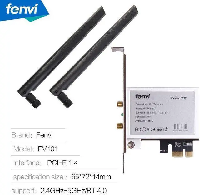 Alt view image 2 of 3 - Wireless Mini PCI-E Card to Desktop PCI-E Adapter Converter For Intel Broadcom Half size WiFi Network Card Intel 7260 6300 6200