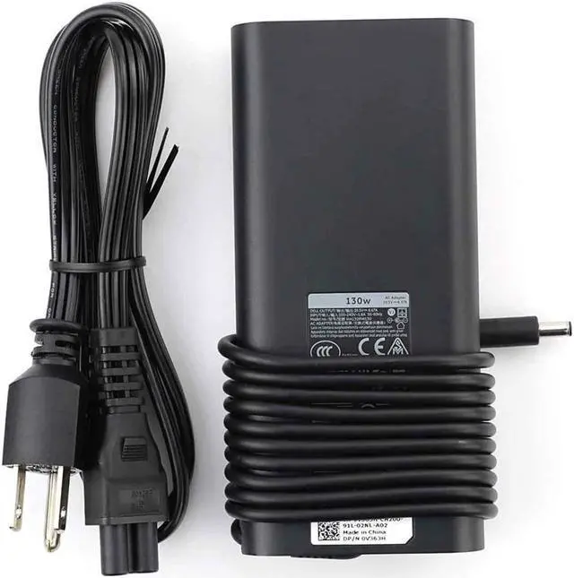 Alt view image 2 of 3 - AC Charger Fit for Dell XPS 15 XPS 15 9560 Inspiron7347 7348 7459 Inspiron13 7347 Laptop Power Supply Adapter Cord