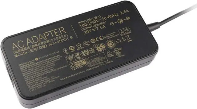 Alt view image 5 of 5 - 20V 7.5A 150W AC Adapter Charger Replacement fit for Asus ADP-150CH B ADP-150CH BB A18-150P1A 0A001-00081