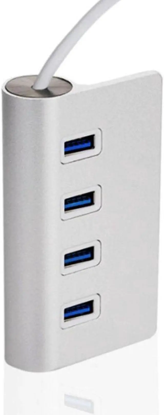 Alt view image 6 of 6 - USB 2.0 Hub USB interface docking station 4port aluminum alloy splitter high-speed data transmission support Windows