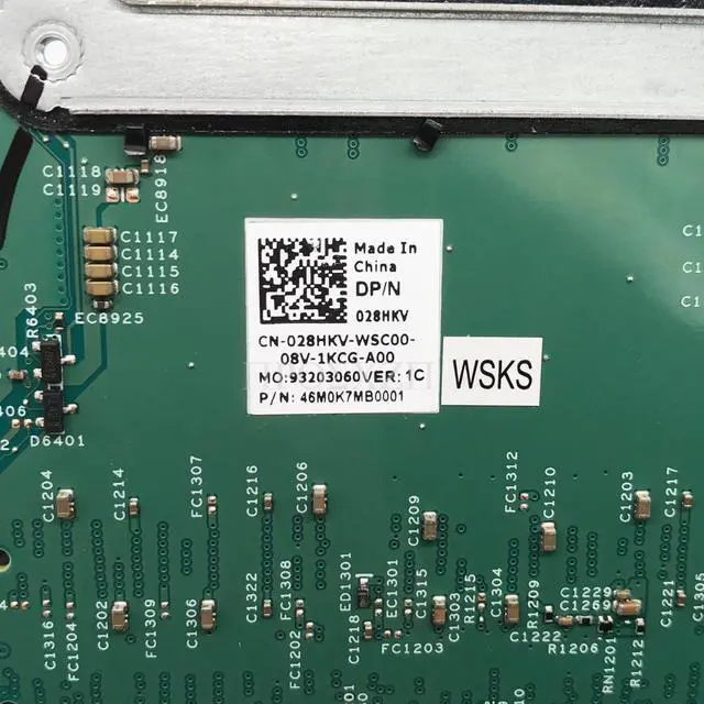 Alt view image 3 of 3 - G3 3500 Laptop Motherboard CN-028HKV 028HKV 28HKV 19795-1 WIth  I5-10300H CPU N18P-G61-MP2-A1 GPU 100% Fully Tested