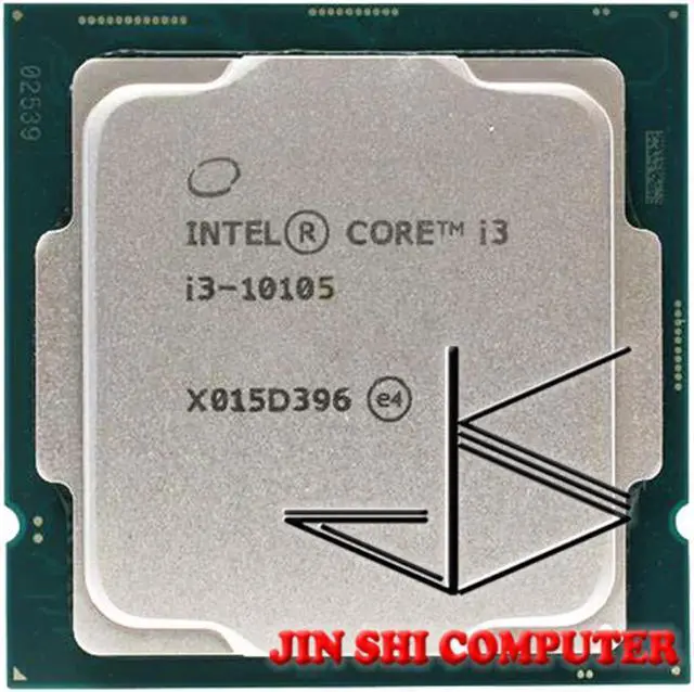 Intel Core i3-10105 i3 10105 3.7 GHz Quad-Core Eight-Thread CPU