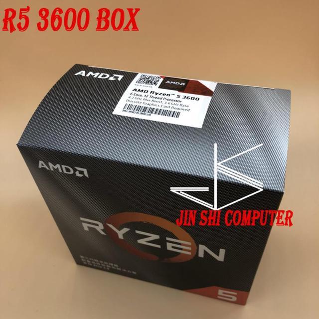 AMD 5 3600 R5 3600 3.6 GHz Twelve-Thread CPU Processor 7NM 65W L3=32M 100-000000031 Socket and with fan Gadgets - Newegg.com
