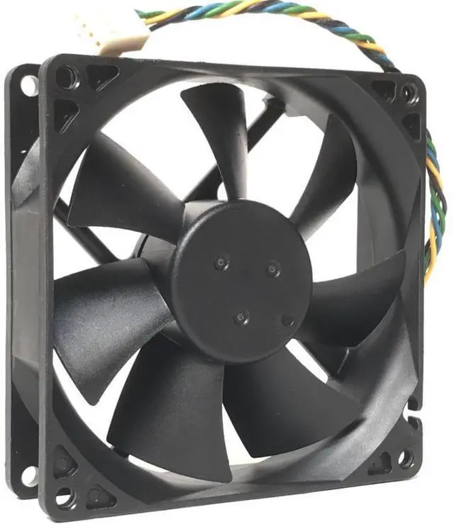 Alt view image 3 of 6 - PVA092G12H PV902512PSPF For FOXCONN 9cm 9225 92x92x25mm DC 12V 0.4A 4 pin PWM fan air volume for Dell For HP cooling fan