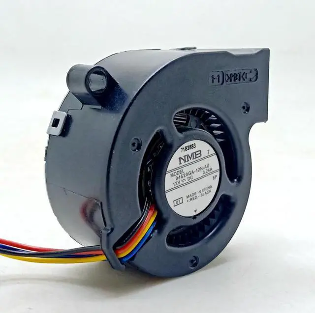 Main image of NMB 4520 12V Projector Turbine Fan 04520GA-12N-AU Double Ball Blower Cooling Fan
